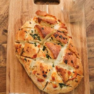 Cheesy Garlic Cob