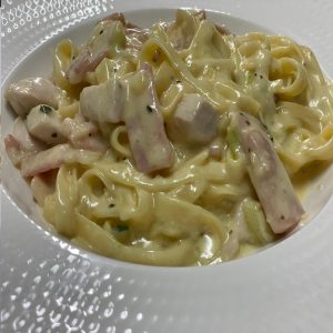 Fettuccini Chicken Carbonara