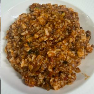 Chilli Ragu Risotto