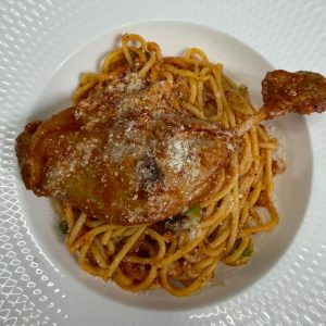 Spaghetti Duck Ragu