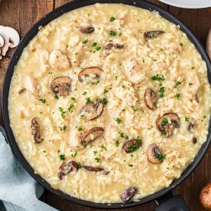 Chicken and Mushroom Risotto