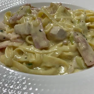 Chicken carbonara