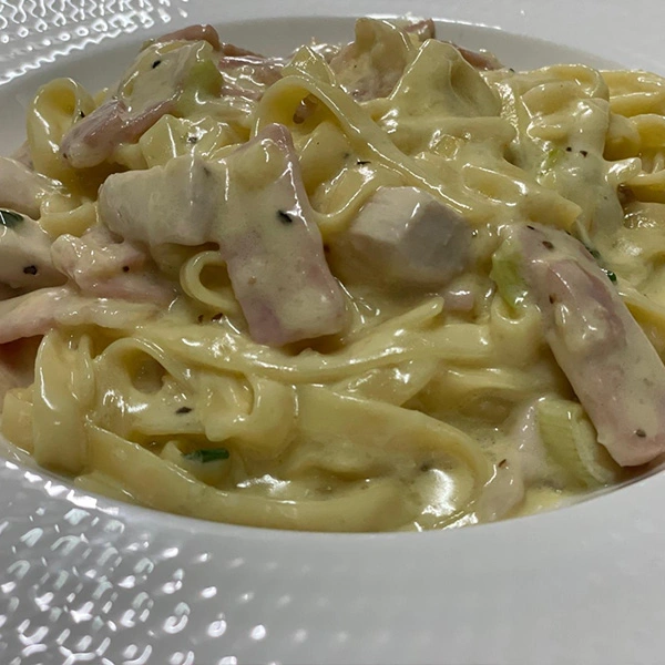 Chicken carbonara