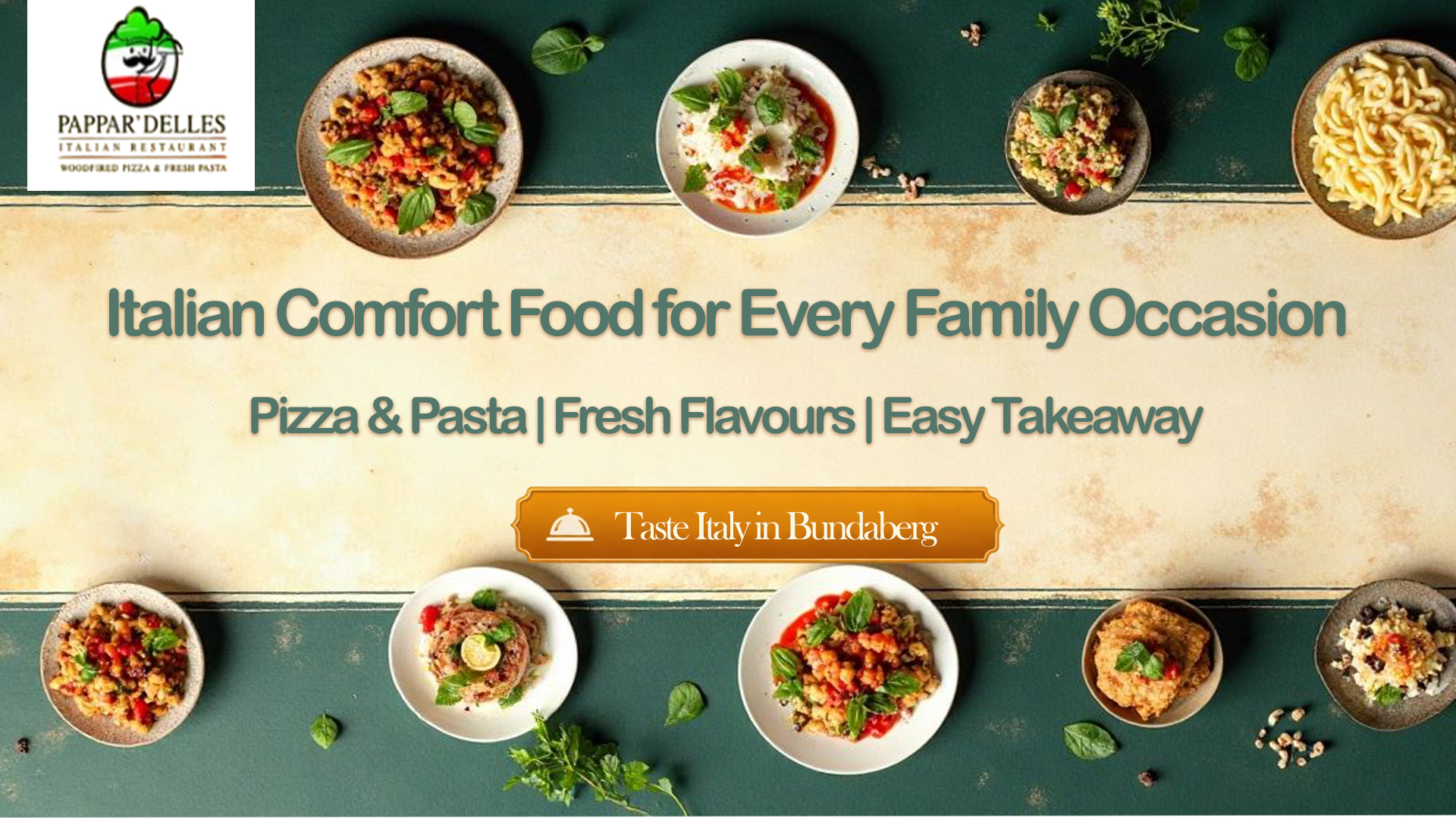 pizza and pasta takeaway Bundaberg