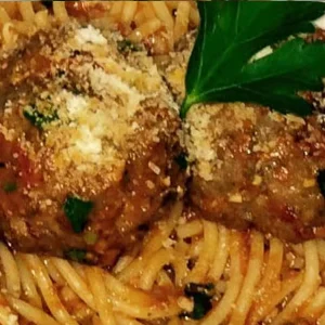 Spaghetti Napoli Meatballs
